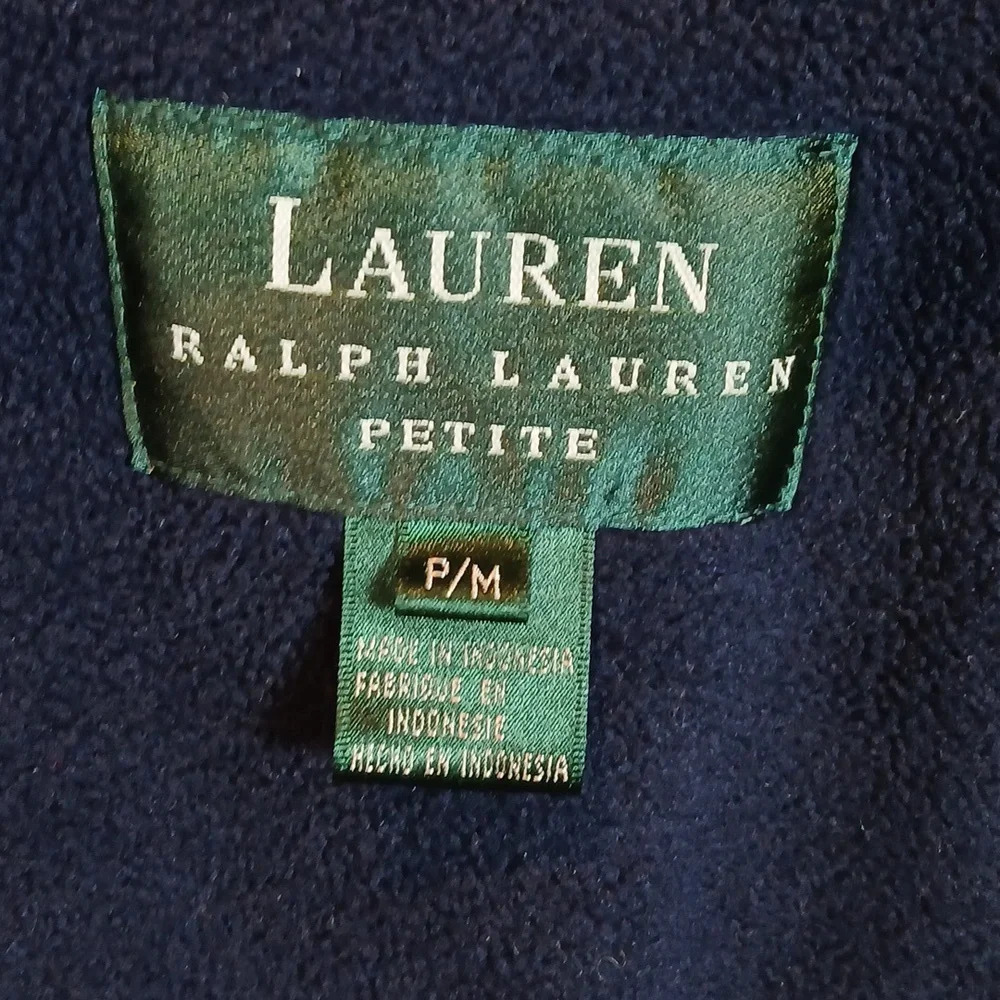 Ralph Lauren Women's Puffy Fleece Lined jacket Packable Hood in red size M/P - Picture 12 of 13